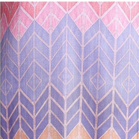 𝅺anthropologie Chevron Sands Slip Dress - Picture 8 of 8